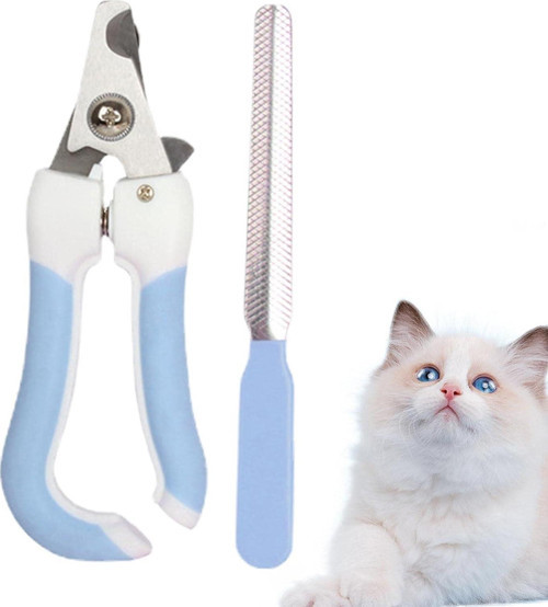 Törpülü Kedi Köpek Tırnak Makası 5,5*14,5 cm Turkuaz