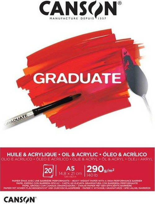 Graduate A5 Yağlı Boya ve Akrilik Blok - 400110379