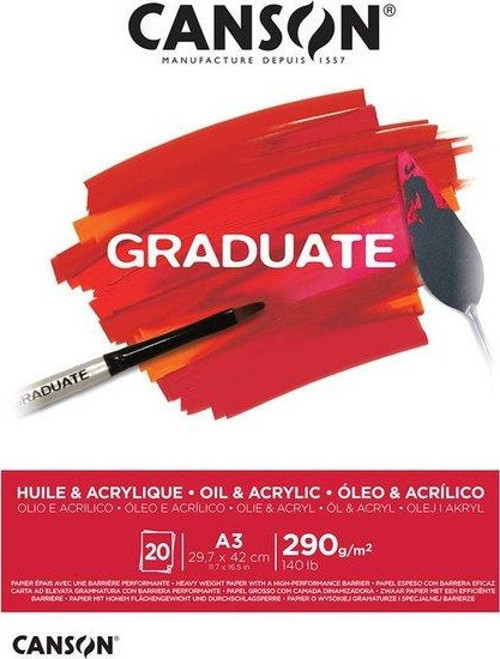 Graduate A3 Yağlı Boya ve Akrilik Blok - 400110381
