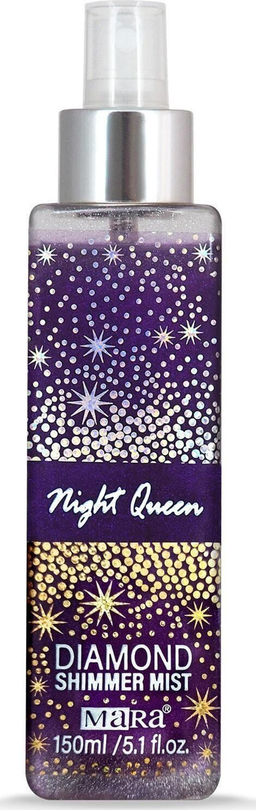 Body Mist Diamond Night Queen Elmas Işıltılı Vücut Spreyi 150 ml