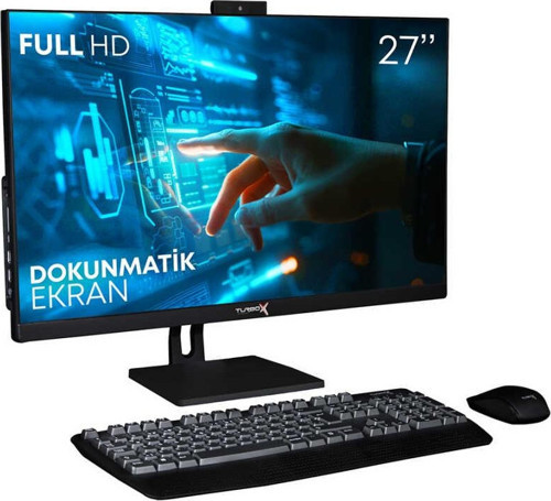 TAx1340 i7 4770 8GB Ram 256GB SSD 27 inç Full HD Dokunmatik BT Webcam WiFi All in One PC