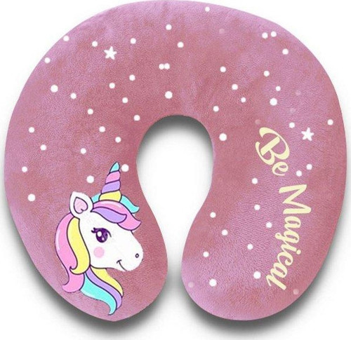Çocuk Boyun Yastığı Pembe Unicorn UN34