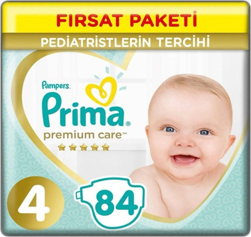 Boze Premium Care Bebek Bezi Fırsat Paketi 4 Beden 84 Adet