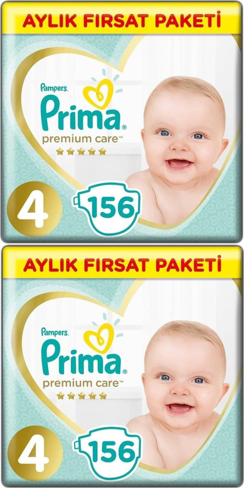Premium Care Aylık Fırsat Pk No:4 (8-14Kg) Maxi 312 Adet (2Pk*156)