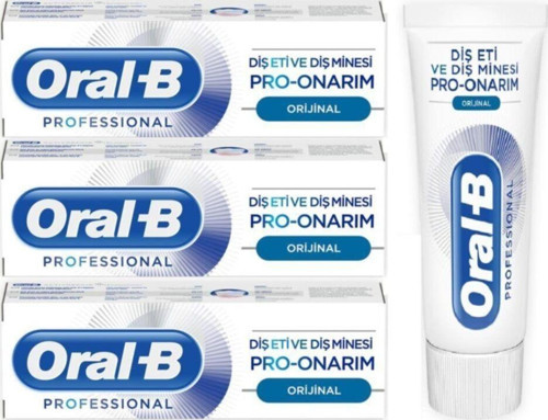 Oral-b Diş Macunu Diş Eti Diş Minesi Profosyonel Onarım 3 x 50 ml