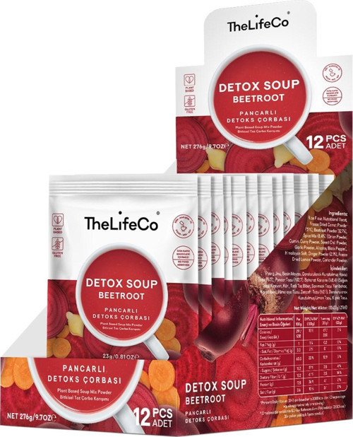Beetroot - Kırmızı Pancar Çorbası 23 gr - 12’li Kutu
