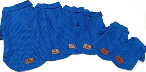 Kedi Köpek Kıyafeti Esnek Kumaş Mavi 23*15 cm XXXSmall