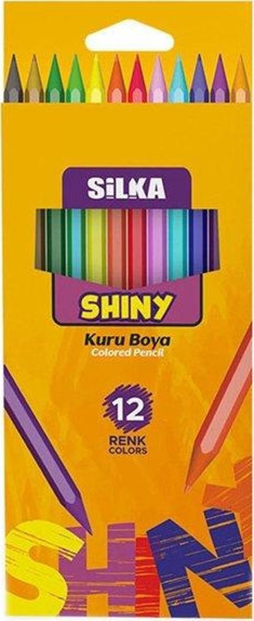 Woodfree 12'li Tam Boy Kuru Boya Kalemi