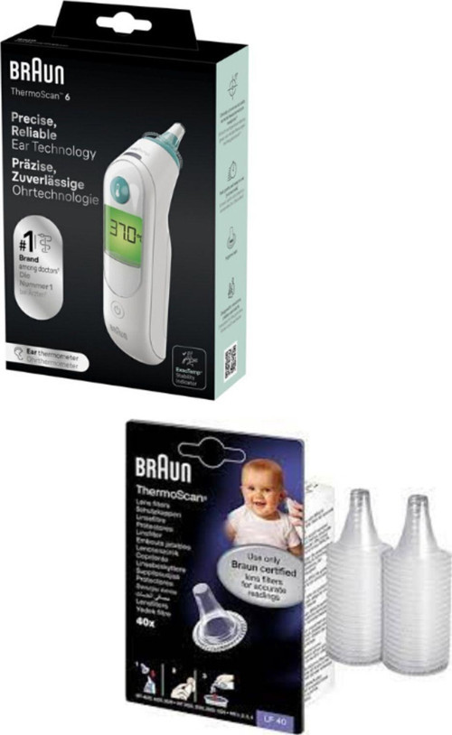 Irt 6515 Thermoscan Kulaktan Ateş Ölçer& Lf40 Yedek Filtre