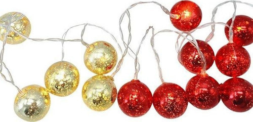 Yılbaşı Glitter Ledli Top 10lu