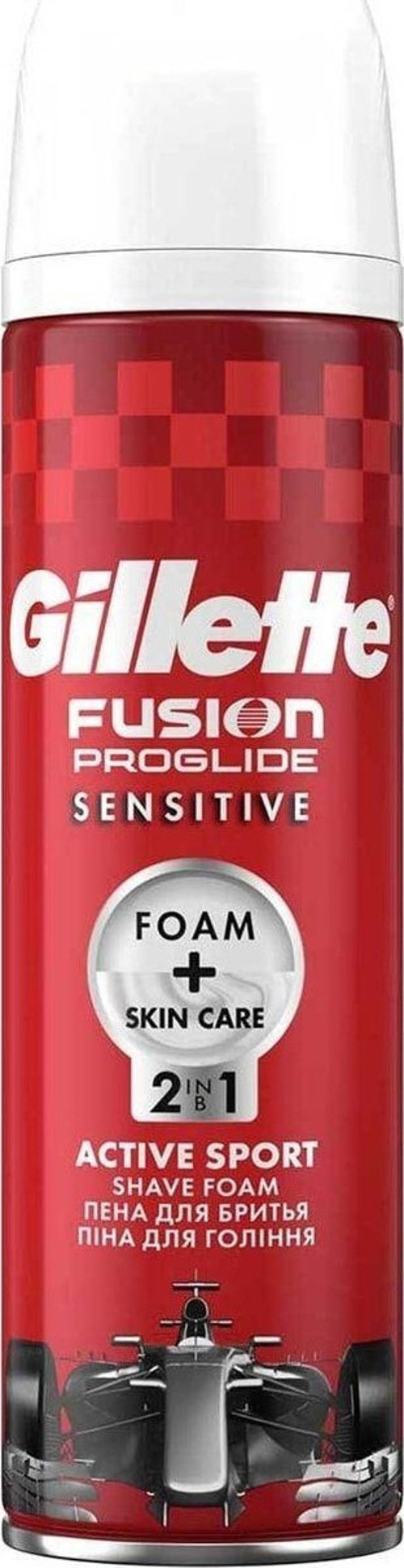 Fusion Proglide Tıraş Köpüğü 250 Ml Hassas Red Racin