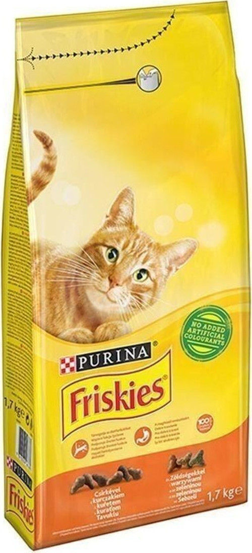 Et Tavuk Ve Sebzeli Yetişkin Kuru Kedi Maması - 10 Kg