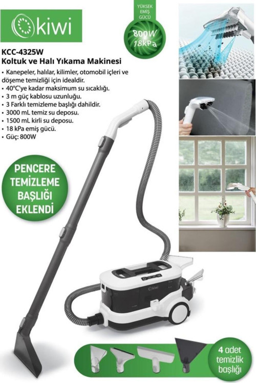 KCC-4325W Koltuk ve Halı Yıkama Makinesi
