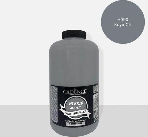 Hybrid Akrilik Multisurfaces H-090 Koyu Gri 2000Ml