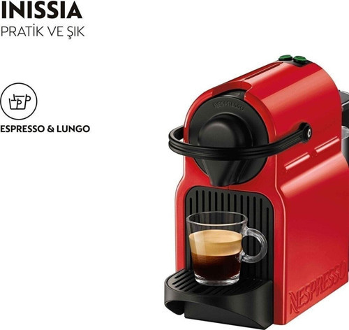 Inissia C40 Kahve Makinesi C 40 (hediye Kapsül Yoktur)