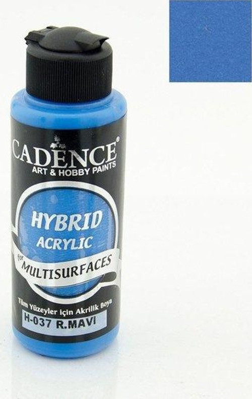 Hybrid Akrilik Multisurfaces H-037 R. Mavi 120Ml