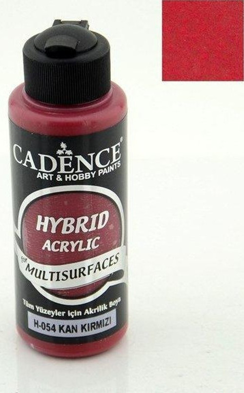 Hybrid Akrilik Multisurfaces H-054 Kan Kırmızı 120Ml