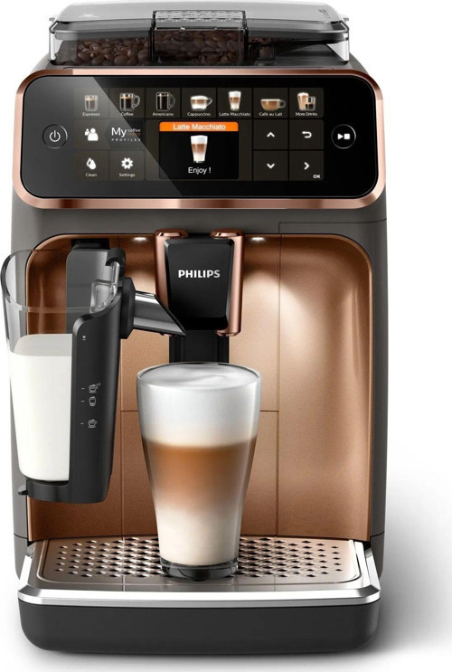 12 Çeşit Kahve Tam Otomatik Kahve ve Espresso Makinesi Siyah