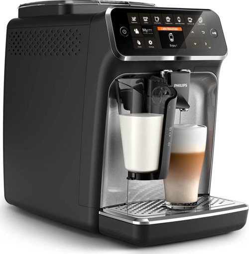 4300 SERİSİ 8 İÇEÇEK SEÇENEKLİ SÜT HAZNELİ TAM OTOMATİK ESPRESSO MAKİNESİ