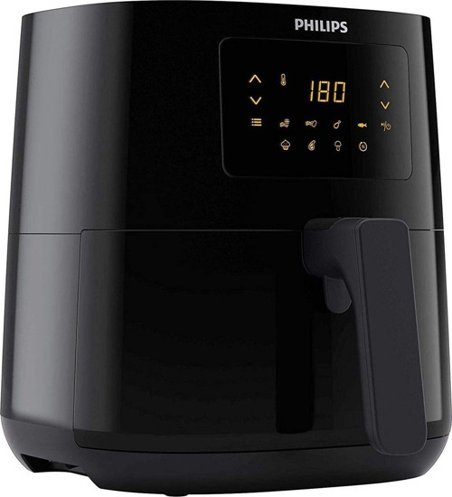 Airfryer Essential Sıcak Hava Fritözü , Rapid Air ,yağsız, 0.8 Kg, 4.1 L Kapasite ,1400 W, Siyah