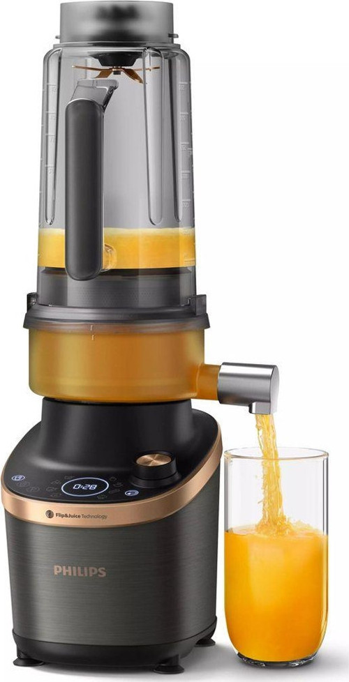 Dual Chef Meyve Sıkacağı & Blender Siyah metal 1500 Watt 2 Litre
