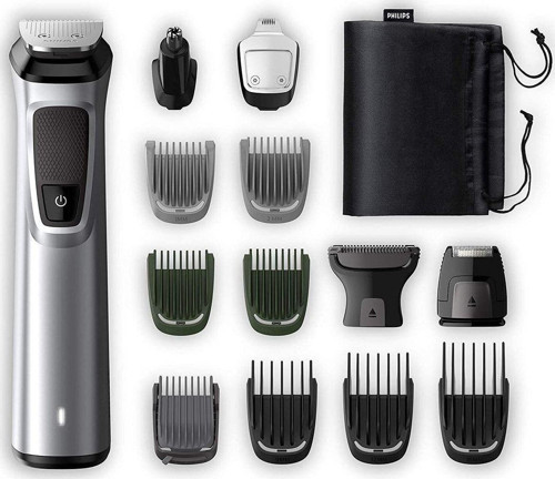 Multigroom Series 7000 14'ü 1 Arada Yüz, Saç Ve Vücut, 14 Aksesuar
