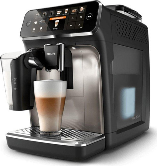 Tam Otomatik Espresso Makinesi, Lattego Süt Sistemi, Aquaclean Filtre, Paslanmaz Çelik, 1500w, Krom