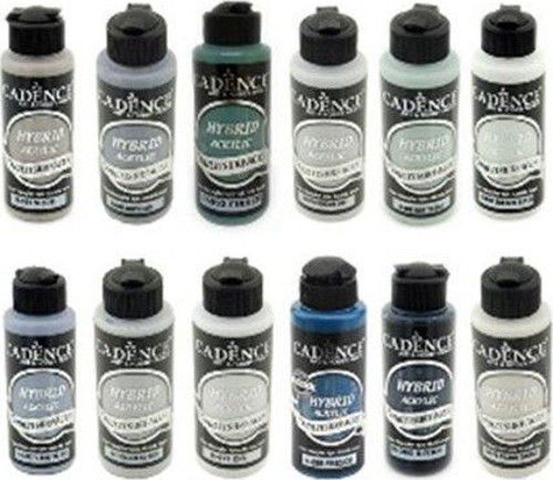 Hybrid Akrilik Boya Seti 120 Ml Set4 Soğuk Renkler