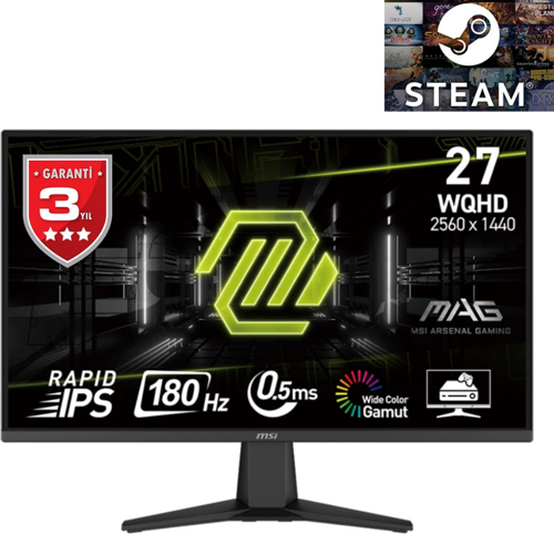 MAG 275QF 27" 0.5 ms 2K IPS 180 Hz Oyuncu Monitörü