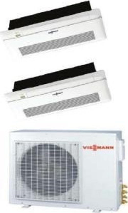 Vitoclima Multi Tek Yön Kaset 1+2 Sistem (O4F3062M2) 9+12 Btu İç 6,8 kw Dış Ünite