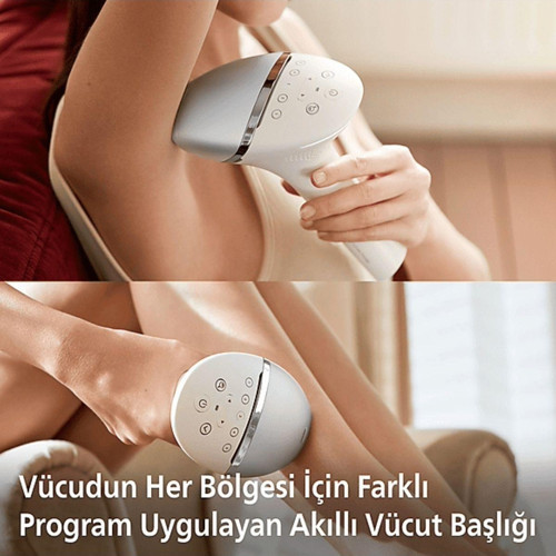 8000 Series CİLT TONU SENSÖRLÜ IPL Epilasyon Cihazı, 1 Akıllı Başlık (Vücut)