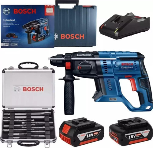 GBH 180 2X4.0 AH KIRICI+11 PARÇA KESKİ SETİ