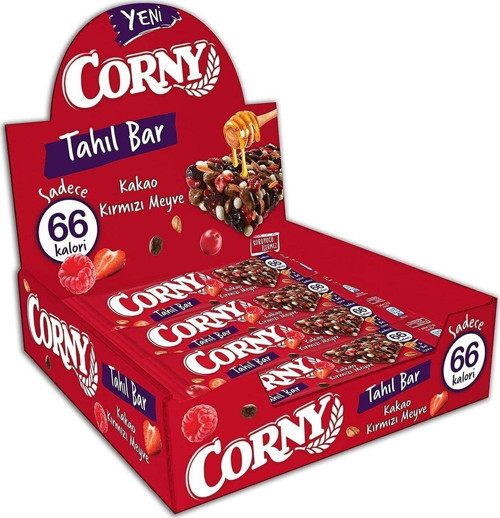 Tahıl Bar Kakao Ve Kırmızı Meyve 17 Gr X 12 Adet