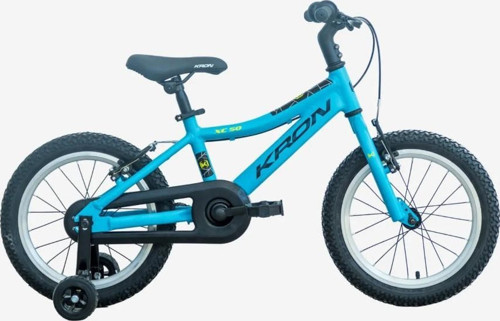 XC 50 16 Jant Vitessiz V Fren Alüminyum Çocuk Bisikleti Turkuaz Siyah Neon Sarı