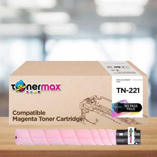 Konica Minolta TN-221 Muadil Toner Kırmızı/ Bizhub C227 / C287