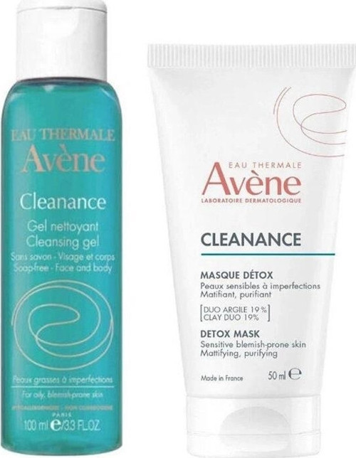 Cleanance Yağlı ve Düzensiz Cilt Bakım Kiti Avene Cleanance Yağlı ve Düzensiz Cilt Bakım Kiti