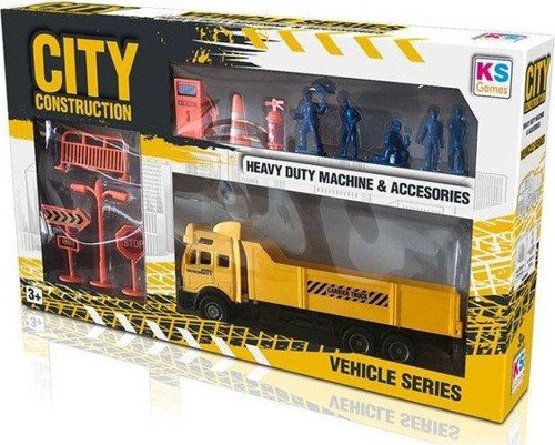 City Construction Carrier Truck Araç Seti 25911