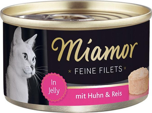 Fileto Tavuklu Pirinçli Kedi Maması Konservesi 100 Gr