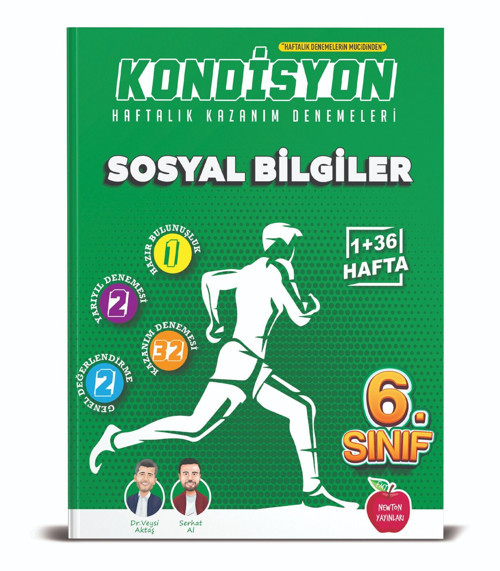 Newton Yayınları 6 Sınıf Sosyal Bilgiler Kondisyon Haftalık Kazanım Deneme