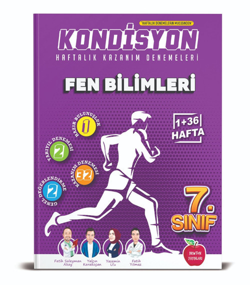 Newton Yayınları 7 Sınıf Fen Bilimleri Kondisyon Haftalık Kazanım Deneme