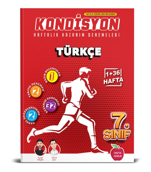 Newton Yayınları 7 Sınıf Türkçe Kondisyon Haftalık Kazanım Deneme