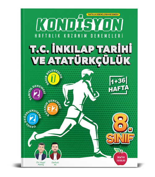 Newton Yayınları 8 Sınıf İnkılap Tarihi Kondisyon Haftalık Kazanım Deneme