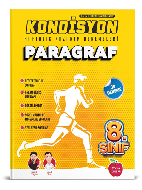 Newton Yayınları 8 Sınıf Paragraf Kondisyon Haftalık Kazanım Deneme