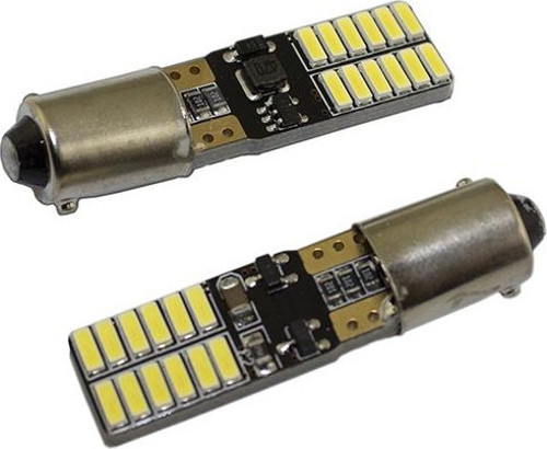 Geri Vites Ampulü Canbus Ledli BA9S 15SMD Beyaz/12V / LAAM672
