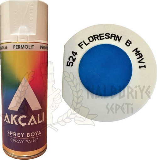 Akrilik Sprey Boya FLORESAN BONCUK MAVİ 400 ml - 524