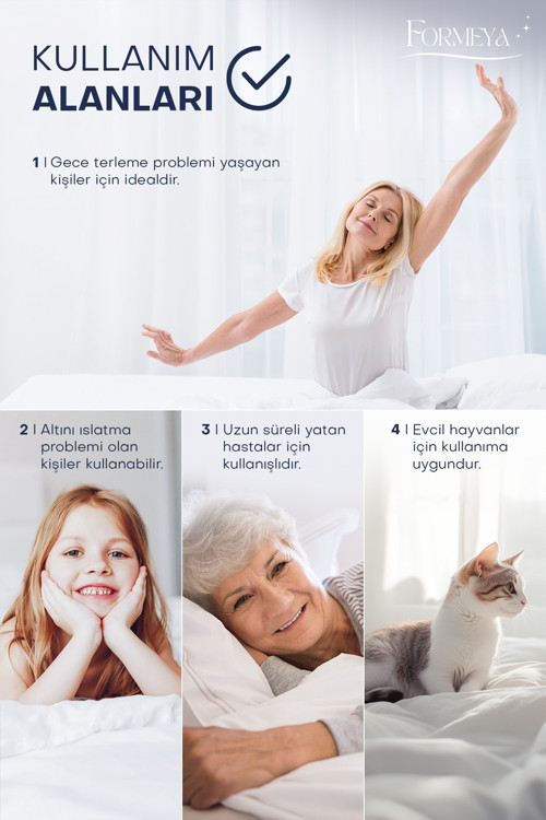 Kahverengi Sıvı Geçirmez Kapitone %100 Pamuk Alez Ve Nevresim Set