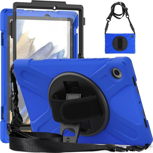 Samsung Galaxy Tab A8 Zırhlı Armour Defender Askılı Kılıf Sm - X200