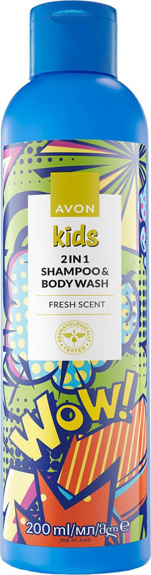 Kids Wow 2 si 1 Arada Saç ve Vücut Çocuk Şampuanı 200 Ml.