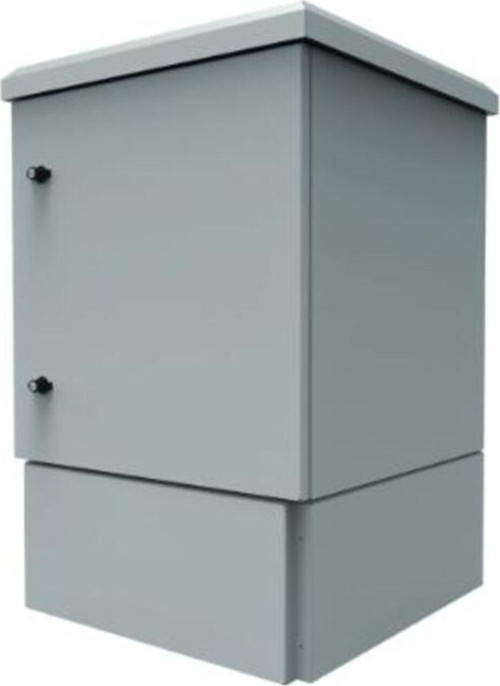 24U 600x600mm IP65 Dış Ortam Galvanizli 1.5mm Çelik Kabin 2 Yıl Üretici Garantili