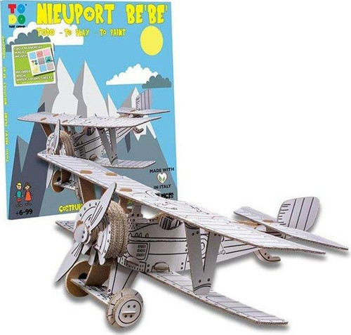 Nieuport Be'Be' 3D Boyanabilir Maket NI0373